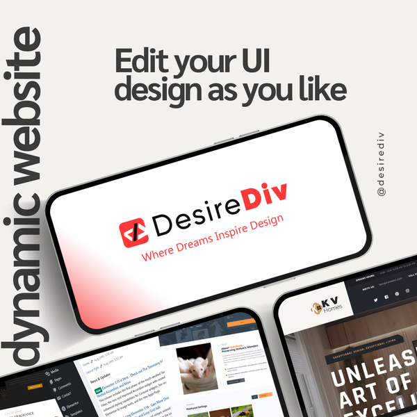 Cover photo of Desire Div - Website Designing Company in Dwarka